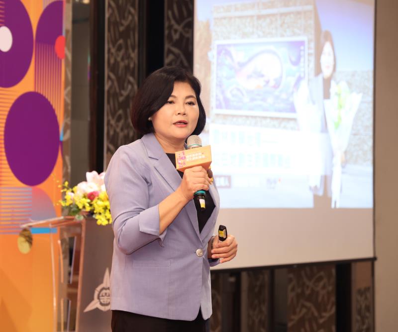 雲林縣張麗善縣長，分享「雲林美學治理 ：從在地創生到國際舞台」。