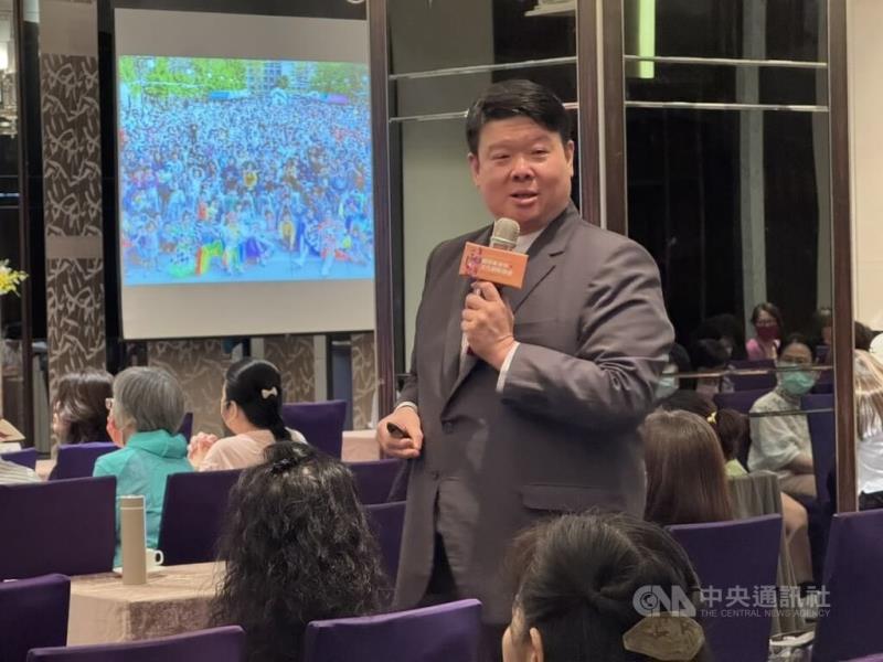 新竹市文化局王翔郁局長。(魯鋼駿攝影)