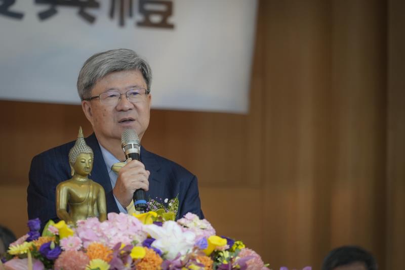 華梵大學35週年校慶典禮 前教長吳思華籲改變高教學習制度與方式