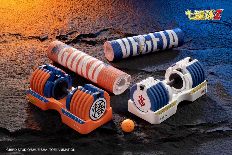 BYZOOM FITNESS ×《七龍珠Z》聯名訓練系列正式登場，悟空、達爾陪你把客廳變身重力室！限定可調式啞鈴、PVC健身墊、四星龍珠按摩球全套亮相，收藏與訓練一次到位，打造Z戰士專屬訓練空間。