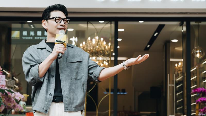 Nikon鏡片視光體驗中心8週年慶 邀代言人阿KEN分享專屬視覺故事