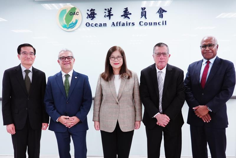 管碧玲接見駐聯合國常任代表 強化印太區域合作 共同守護海洋民主價值