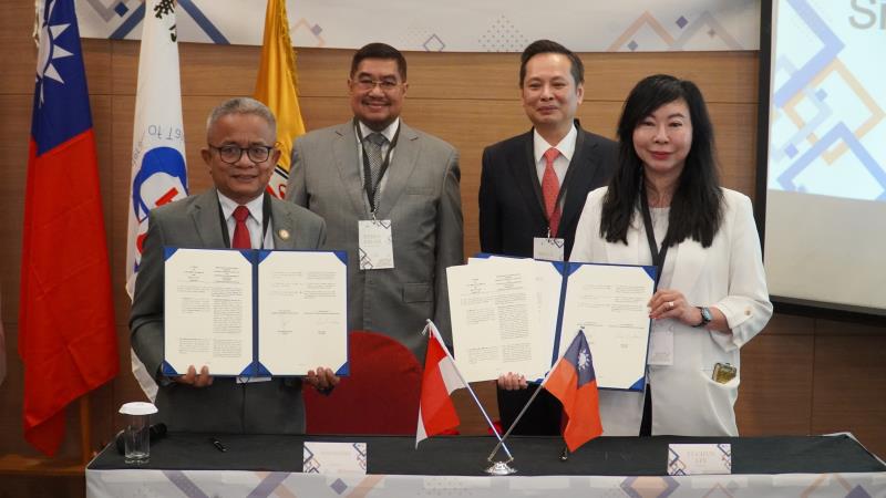 臺印雙方完成續盟程序，象徵合作再升級、交流更緊密。