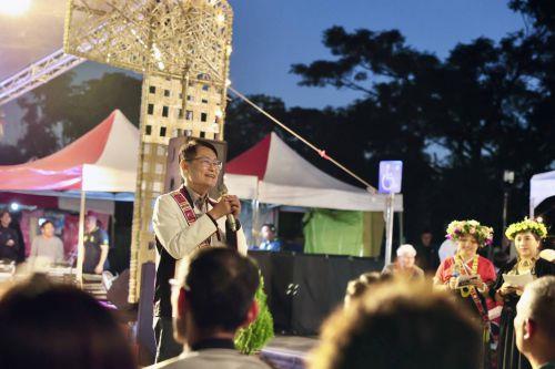 新北市副市長陳純敬致詞。