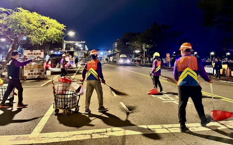 「2026台南好Young」跨年晚會元旦凌晨2點恢復主場地市容  30分鐘完成場地周邊主要道路疏散