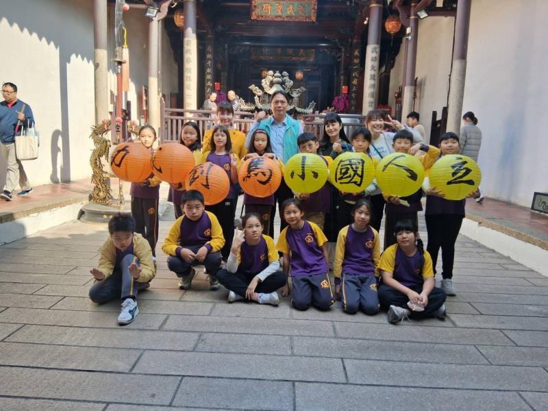 臺南古蹟學校攜手古蹟廟宇 點亮府城新春風采