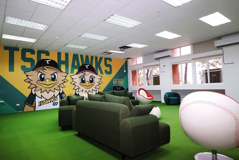 台鋼皇鷹學院內部公共空間