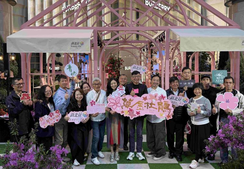 萬金杜鵑登上台北101　花農三代接力　新北花卉走向國際舞台