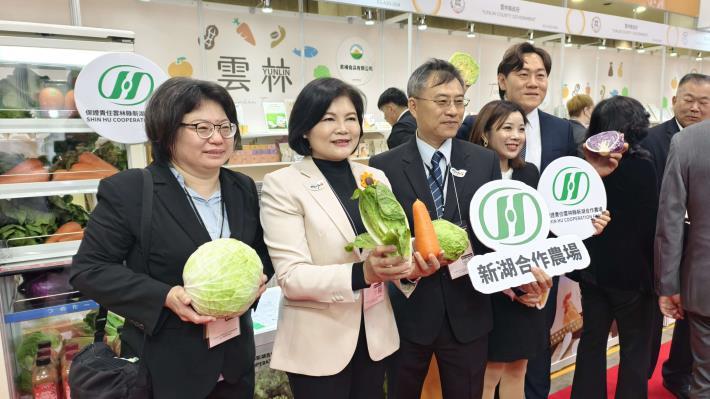 雲林良品館展出的產品種類豐富，展現雲林農產的多元與高品質。