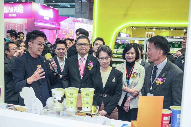 副總統蕭美琴出席春季加盟展   20億創業商機全面啟動