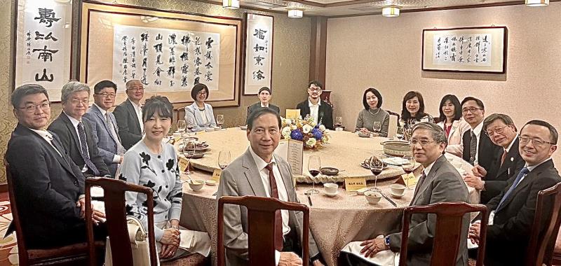 北美台商總會長白越珠  訪台大醫學院聚焦法規接軌與國際市場布局