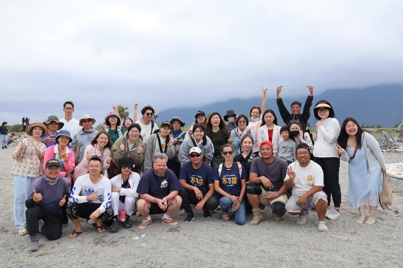 山海之間築起藝術之橋  疊石工作坊首場圓滿落幕