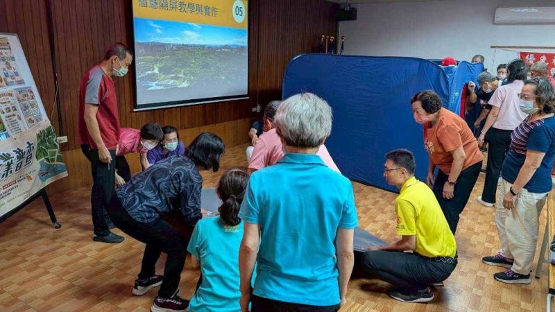 六甲區公所舉辦115年度防災協作中心教育訓練、聯繫會報暨防空避難巡禮活動