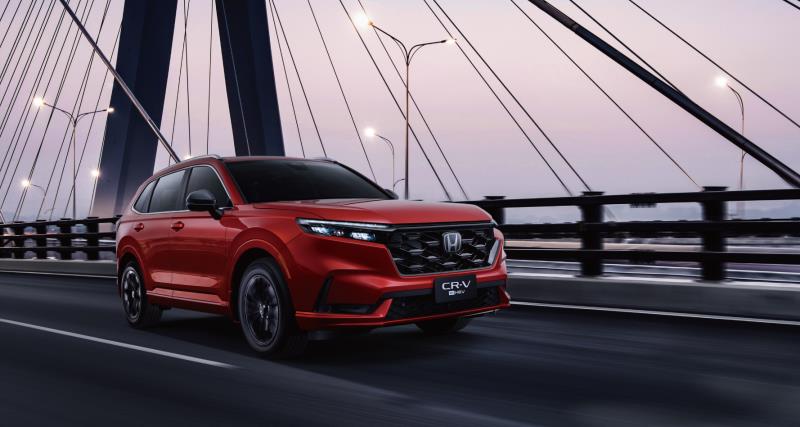 連續14年蟬聯國產中型SUV霸主地位  All-new CR-V eHEV全國據點上市