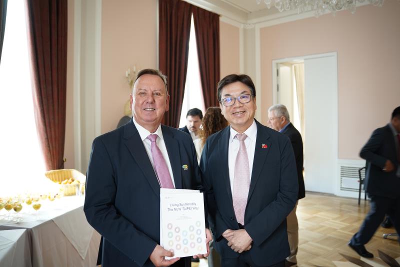 ICLEI 秘書長GINO Van Begin 肯定新北在永續及氣候積極行動及成果