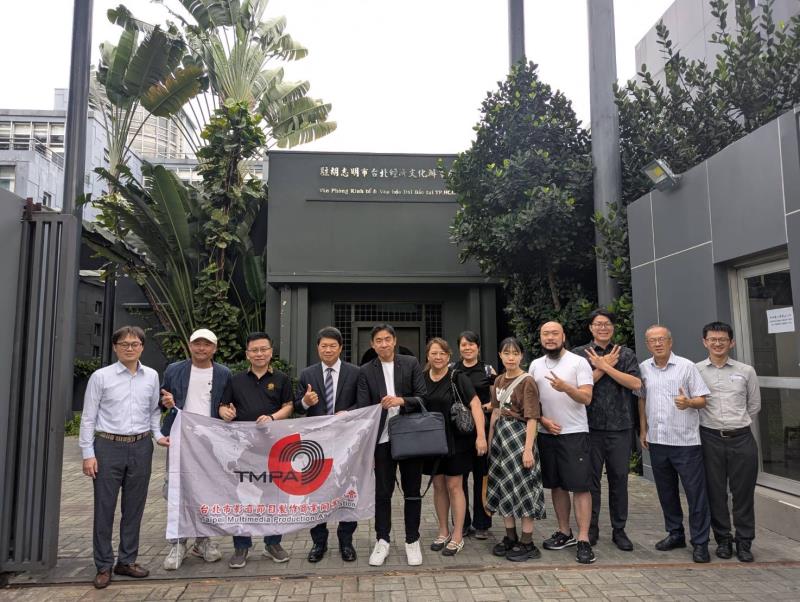 深化台越交流  台北影音公會拜會駐胡志明市台北經濟文化辦事處　