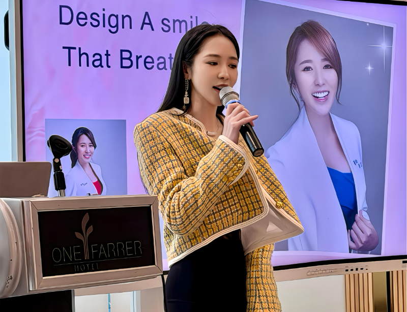 讓世界看見台灣  牙醫師劉芷伊受邀登新加坡國際醫學大會演講