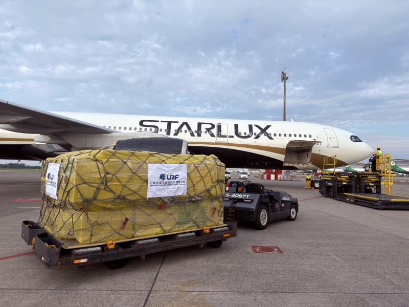 立盟響應星宇航空緊急馳援日本熊本  2,343公斤救災物資克服裝機挑戰　8/1如期啟運送往災區