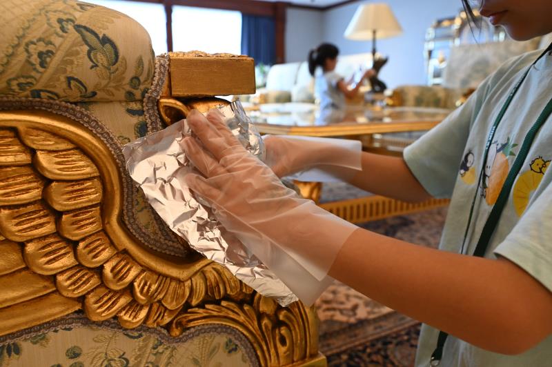溪頭米堤以山林、永續與藝術 重新想像兒童美感教育 台日藝術家攜手進駐！總統套房變身創作基地、汰舊床單化作森林裝置