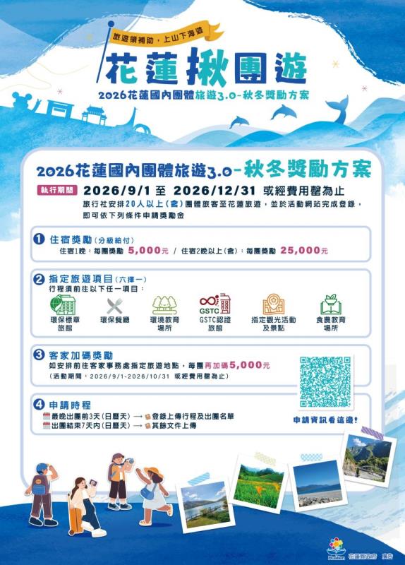 秋冬團遊好康多