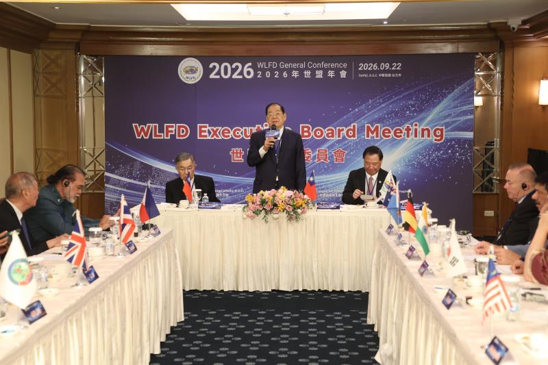 世界自由民主聯盟推舉曾永權擔任世盟總會長