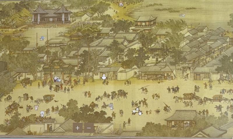 台灣虎航更規劃將故宮經典的《清明上河圖》重新設計成《臺灣上河圖》，融入台北、桃園、台中、台南、高雄等地的顯著地標，，並悄悄將台灣虎航網紅「虎將」、故宮小翠與日本、韓國各地的吉祥物隱藏其中。