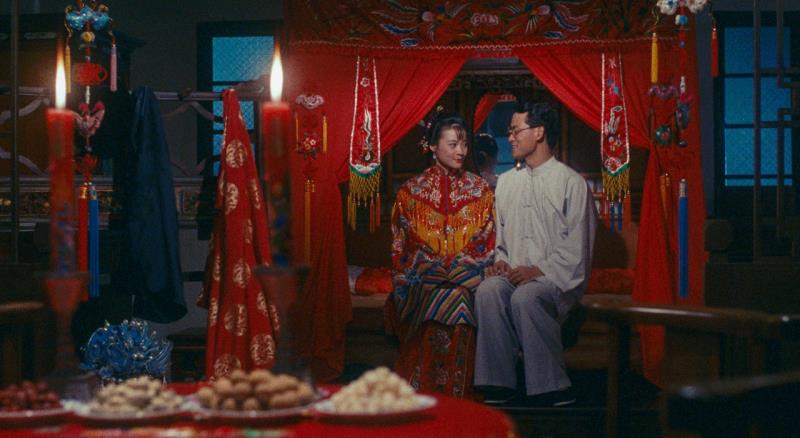 《桂花巷》（1987）有陸小芬（左）、周華健（右）等一眾巨星卡司夢幻同台。（國家影視聽中心提供）
