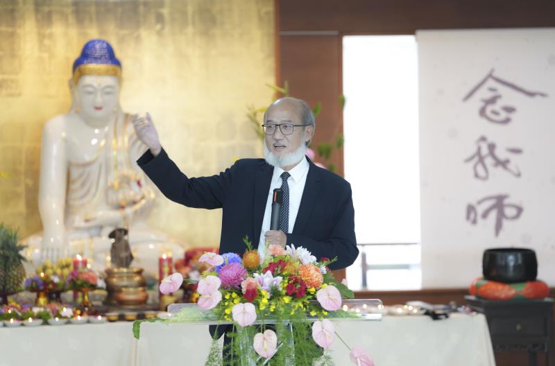 國家教育研究院林從一院長致詞。