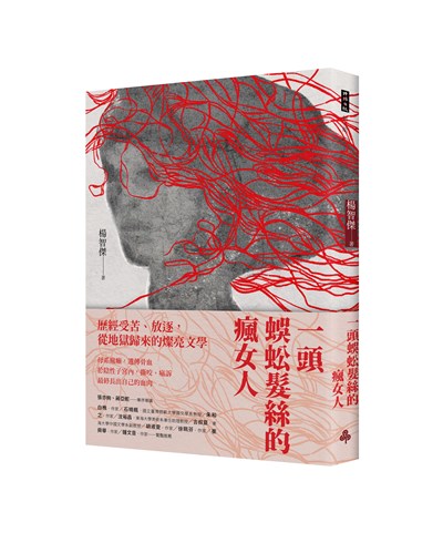 一頭蜈蚣髮絲的瘋女人