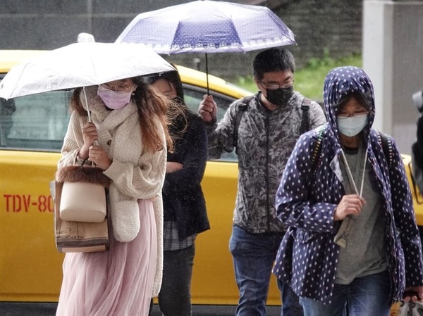 鋒面6日通過全台有雨 北部東北部留意較大雨勢