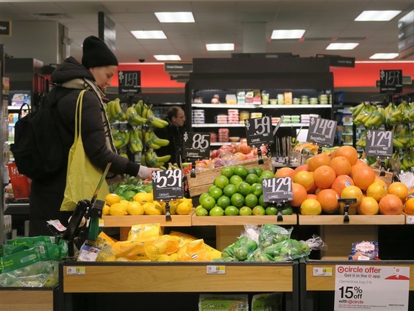 美國4月消費者物價年增4.9% 連續10個月滑降