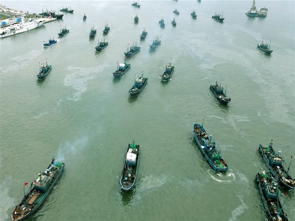 过度捕捞加海上民兵 中国远洋渔船队成美中冲突新热点