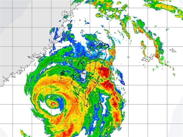 颱風杜蘇芮暴風圈壟罩雲林以南、東南部 南部晚間防強風豪雨