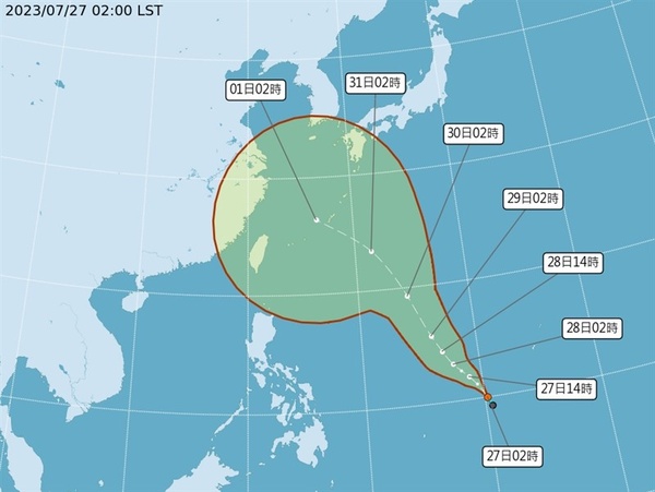 吳德榮：颱風卡努最快晚間生成 估朝琉球方向前進