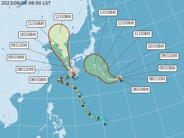 颱風蘭恩生成 朝日本移動對台無影響