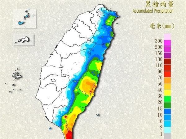 颱風蘇拉暴風圈籠罩恆春 沉降效應苗栗頭份40.5度今年最高溫