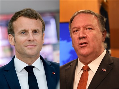 馬克宏將晤蓬佩奧 法國：會讓拜登團隊知道內容