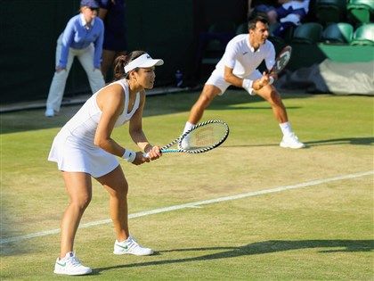 詹詠然溫網混雙告捷 挺進16強賽