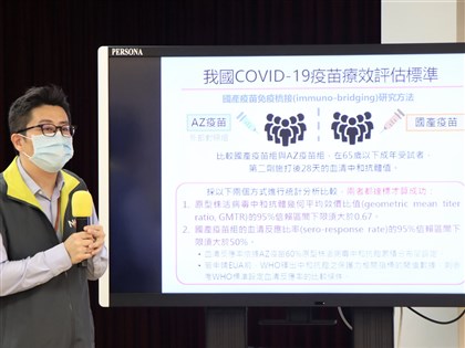 聯亞疫苗中和抗體效價偏低 EUA未通過