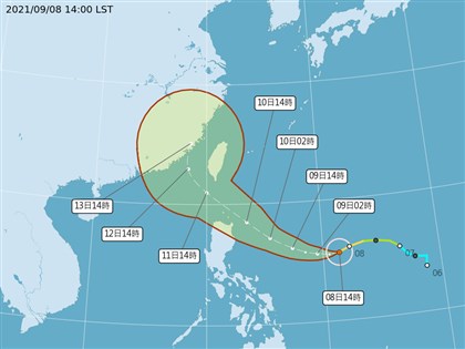颱風璨樹離強颱僅一步門檻 10日起花東有雨