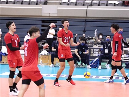 台灣男排逆轉勝韓國 分組第一晉級亞錦賽8強複賽