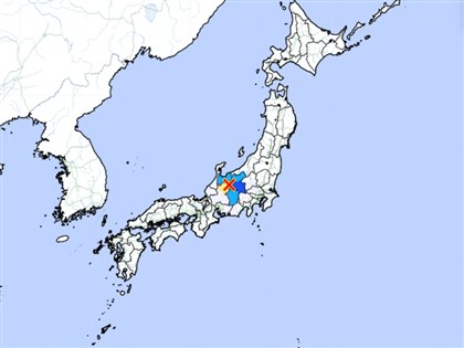 日本岐阜縣規模5.0地震 無海嘯威脅