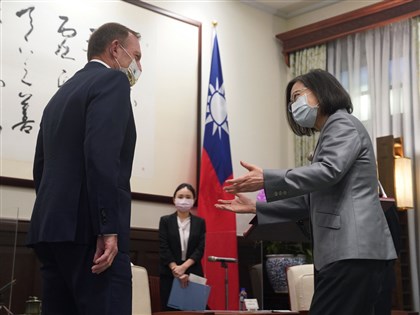 澳洲前總理見蔡總統  喊話會員國挺台加入CPTPP