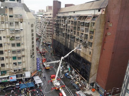 高雄城中城大火 住戶：6樓防火門疑遭竊變賣