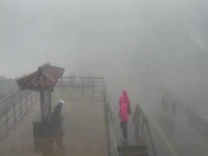 合歡山入冬首見冰霰 玉山降雪還要再等等[影]