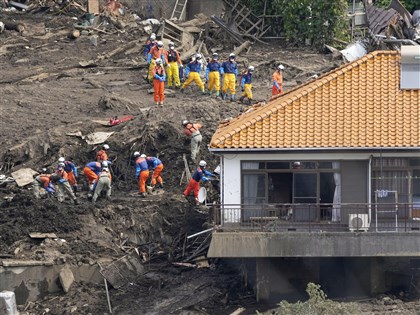 日本熱海土石流26死 遺屬狀告業者地主涉殺人罪