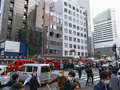 大阪火警27命危中多人喪命 醫院：幾乎都是一氧化碳中毒