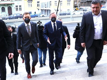 捷克新政府上任 強調與台灣等民主政府合作