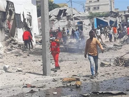 索馬利亞首都汽車爆炸案釀8死 青年黨宣稱犯案