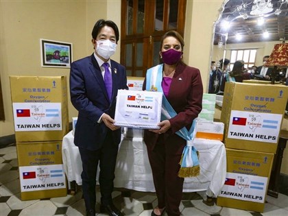 宏都拉斯總統上傳賴清德合照 感謝台灣相助防疫